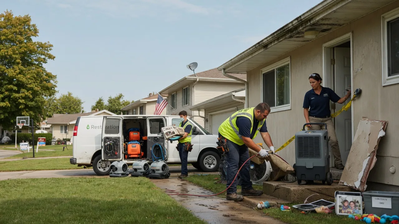 Water Damage Restoration in Pierson, MI near me